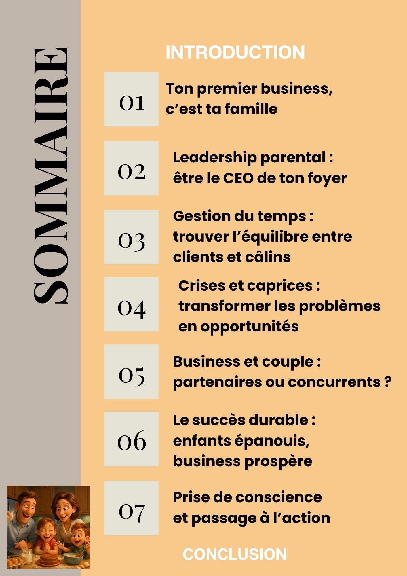 COMMENT GÉRER TON BUSINESS SANS BRISER TA FAMILLE – Le guide complet pour les parents entrepreneurs (E-BOOK)