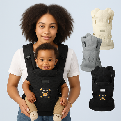 Porte-bébé ergonomique Baby Doux™ – Confort, sécurité et tendresse à chaque pas 👶💞