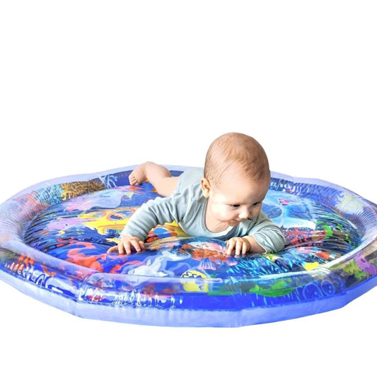 Tapis de jeu d’eau gonflable Baby Doux 🌊🐬 – Océan Magique pour Bébé 👶✨