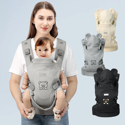 Porte-bébé ergonomique Baby Doux™ – Confort, sécurité et tendresse à chaque pas 👶💞
