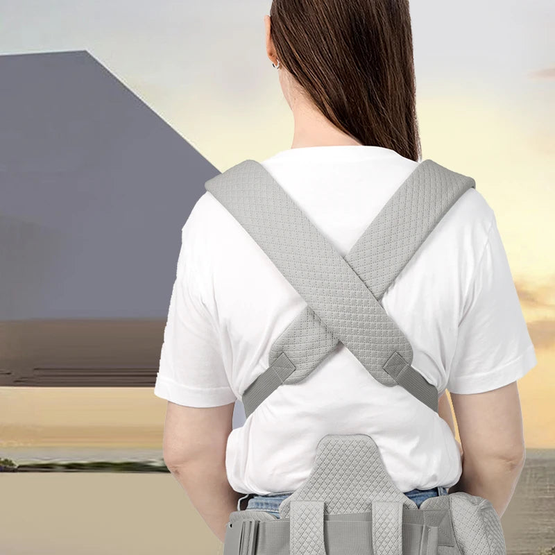 Porte-bébé ergonomique Baby Doux™ – Confort, sécurité et tendresse à chaque pas 👶💞