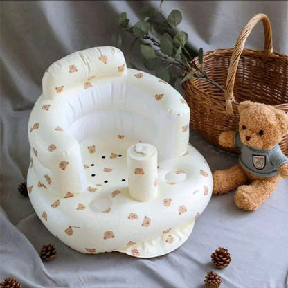 Chaise gonflable d’apprentissage Baby Doux 🪑👶 – Assise Sécurisée & Confort Nuage ✨