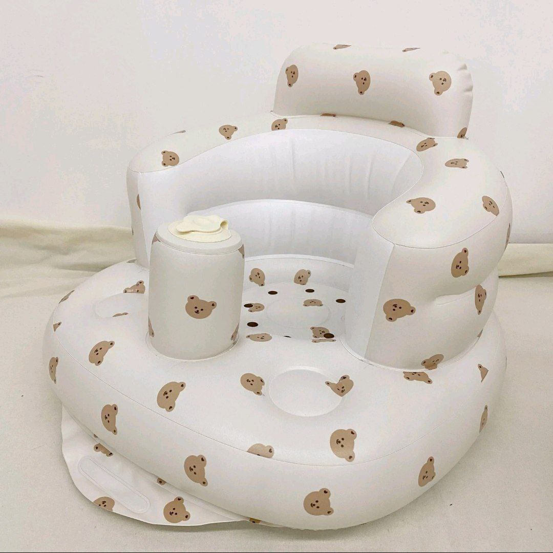 Chaise gonflable d’apprentissage Baby Doux 🪑👶 – Assise Sécurisée & Confort Nuage ✨