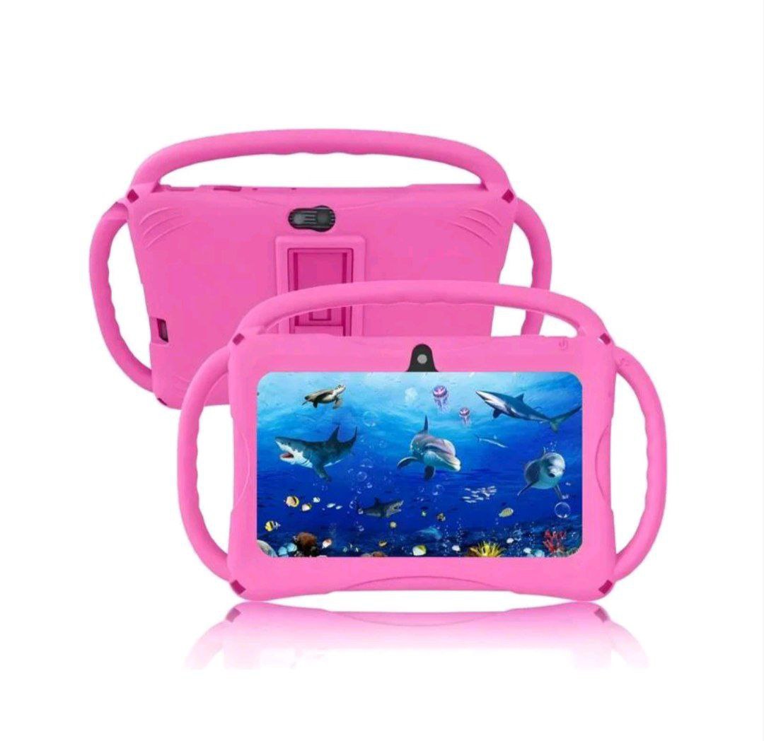 Tablette Éducative Baby Doux™ 7" – Android 12, Anti-Choc, Contrôle Parental