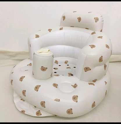 Chaise gonflable d’apprentissage Baby Doux 🪑👶 – Assise Sécurisée & Confort Nuage ✨