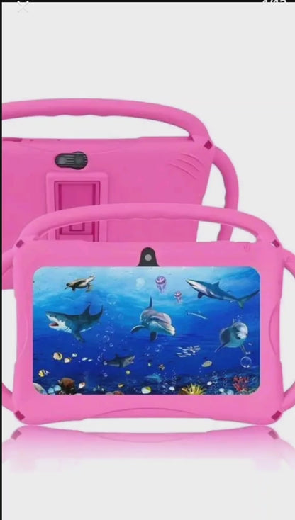 Tablette Éducative Baby Doux™ 7" – Android 12, Anti-Choc, Contrôle Parental