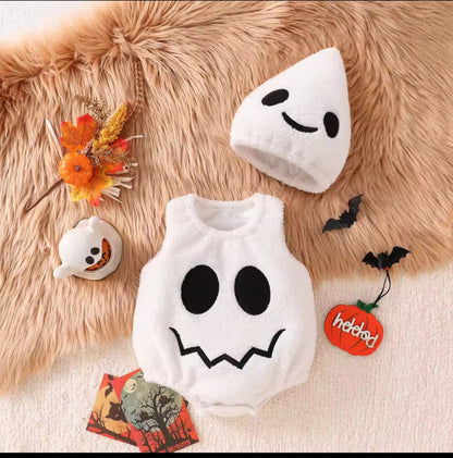 Body Halloween Citrouille Bébé – Collection Baby Doux 👶🧡 | Déguisement Doux et Festif