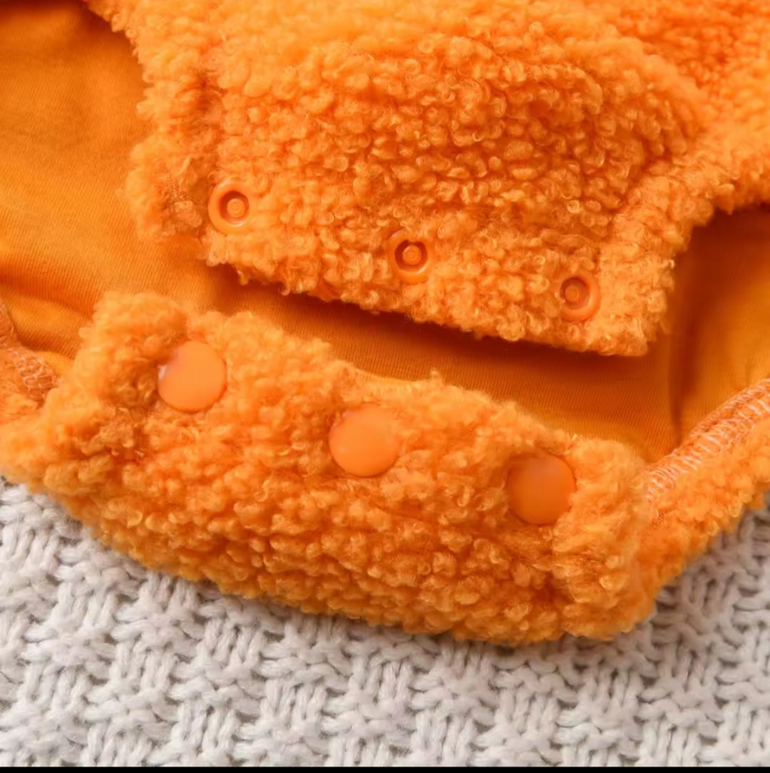 Body Halloween Citrouille Bébé – Collection Baby Doux 👶🧡 | Déguisement Doux et Festif