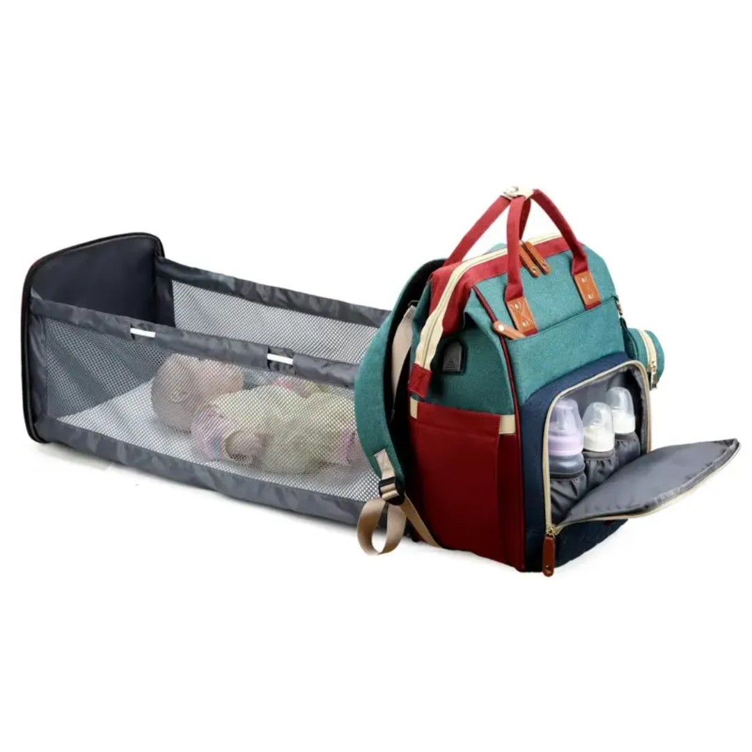 Sac à langer Baby Doux™ 3 en 1 — Le compagnon magique des parents modernes 👶✨