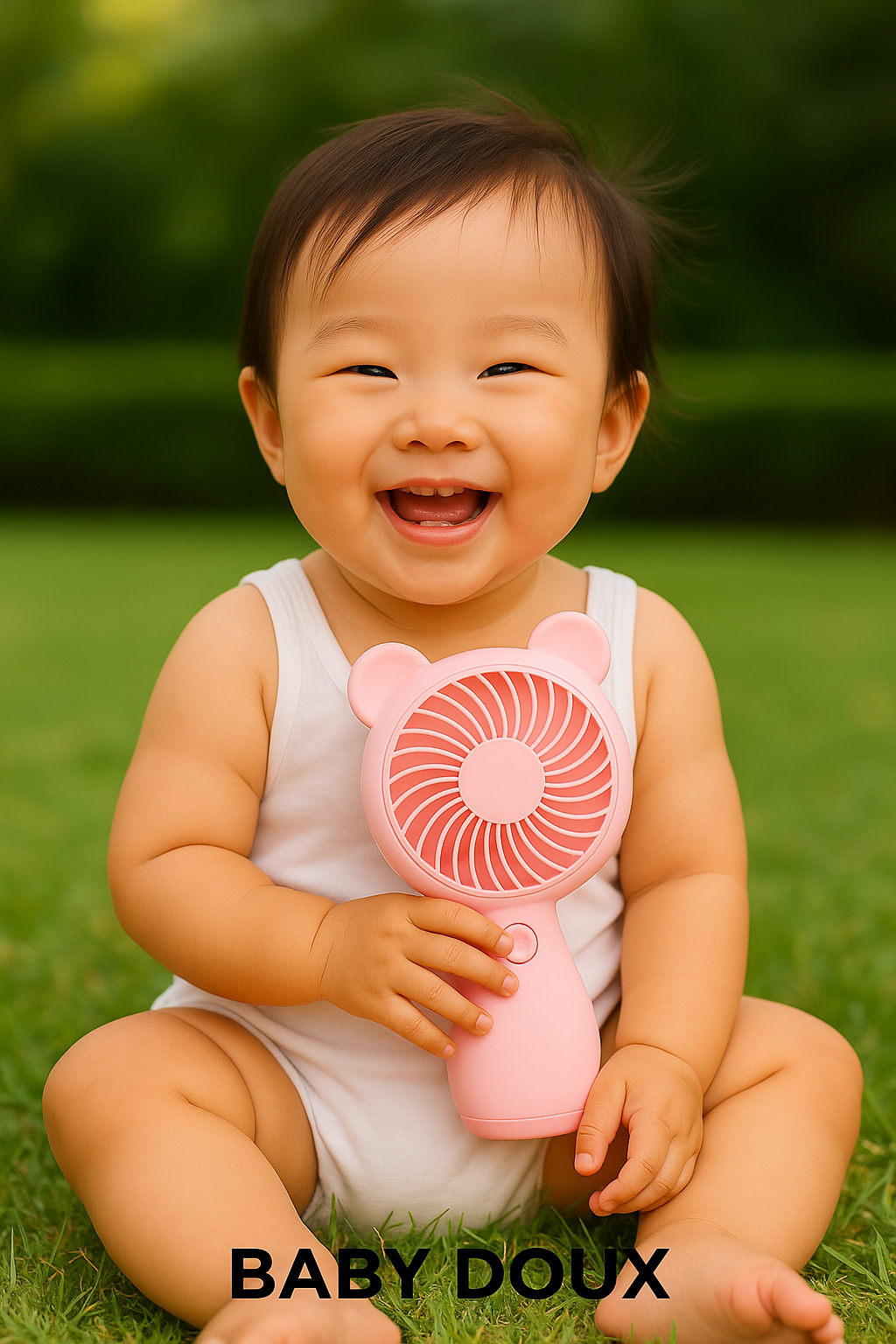 Baby Doux™ – Ventilateur Bébé 360° Ultra-Silencieux | Fraîcheur, Sécurité & Bonheur Garanti