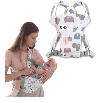 👶💗 Le Porte-Bébé 4-en-1 Baby Doux™ — Confort, Tendresse & Liberté pour les Parents Modernes !