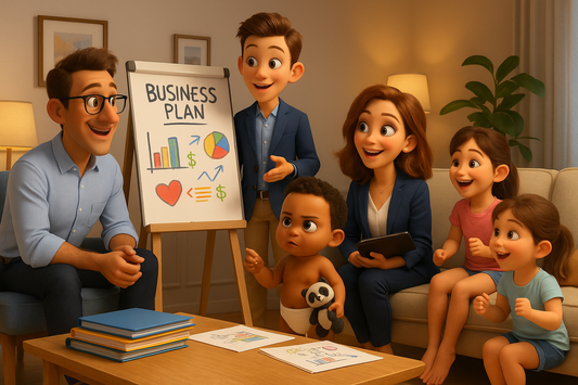 COMMENT GÉRER TON BUSINESS SANS BRISER TA FAMILLE – Le guide complet pour les parents entrepreneurs (E-BOOK)