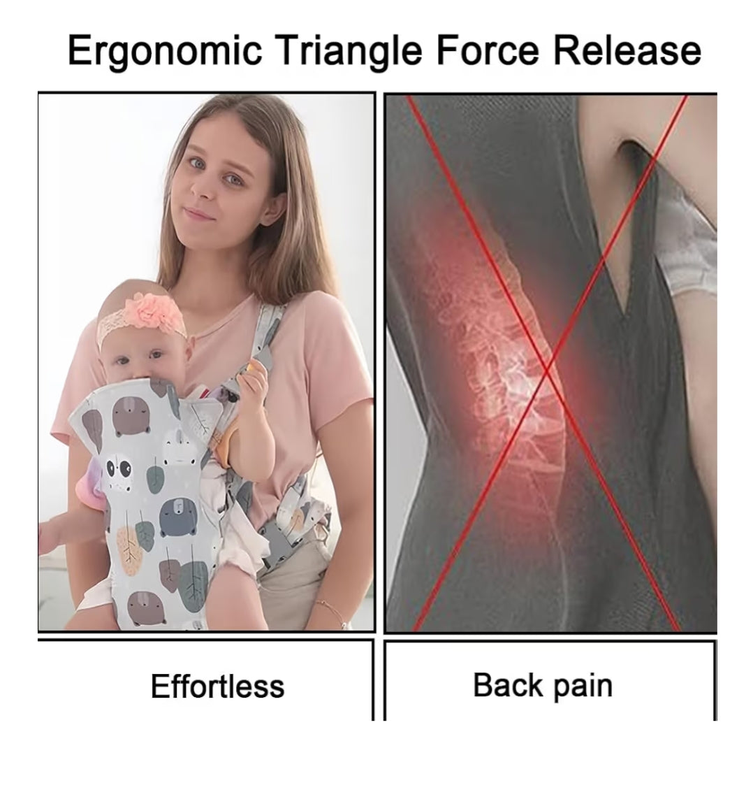 👶💗 Le Porte-Bébé 4-en-1 Baby Doux™ — Confort, Tendresse & Liberté pour les Parents Modernes !